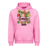 Fuchsia Pink mexico family vacation 2024 Urban Hoodie - MaliasSmallBusiness