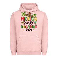 Pigment Salmon mexico family vacation 2024 Urban Hoodie - MaliasSmallBusiness
