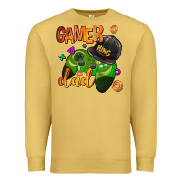 Antique Gold gamer dad Premium Sweatshirt - AdoDesignShop