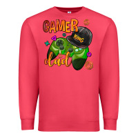 Cardinal gamer dad Premium Sweatshirt - AdoDesignShop