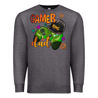 Charcoal Heather gamer dad Premium Sweatshirt - AdoDesignShop