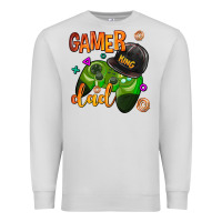 Dove Grey gamer dad Premium Sweatshirt - AdoDesignShop