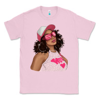Bubblegum Pink pink sunglasses afro black girl Classic Tee - texasbilliewilder