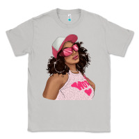 Moon Dust pink sunglasses afro black girl Classic Tee - texasbilliewilder