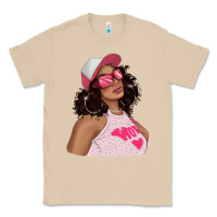 Mushroom pink sunglasses afro black girl Classic Tee - texasbilliewilder
