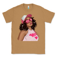 Toasted Coconut pink sunglasses afro black girl Classic Tee - texasbilliewilder