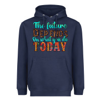 Navy the future on what you do today Heavyweight Hoodie - HRA Design Shop