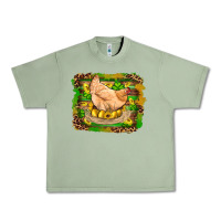 Oil Green st patricks day farm chicken gold eggs leopard serape glitter Urban Heavy Tee - Artiststas