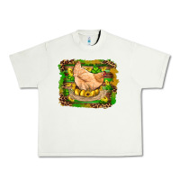Pistachio st patricks day farm chicken gold eggs leopard serape glitter Urban Heavy Tee - Artiststas