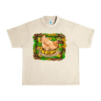 Sandshell st patricks day farm chicken gold eggs leopard serape glitter Urban Heavy Tee - Artiststas