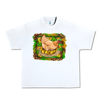 White st patricks day farm chicken gold eggs leopard serape glitter Urban Heavy Tee - Artiststas