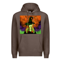 Coffee halloween witch tumbler Premium Hoodie - Jasminsmagicworld