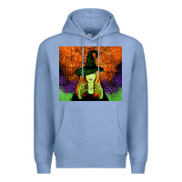 Colony Blue halloween witch tumbler Premium Hoodie - Jasminsmagicworld