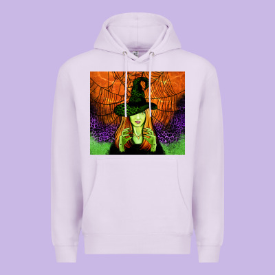 Halloween Witch Tumbler Premium Hoodie Designed By Jasminsmagicworld