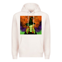 Pale Pink halloween witch tumbler Premium Hoodie - Jasminsmagicworld