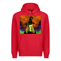 Red halloween witch tumbler Premium Hoodie - Jasminsmagicworld