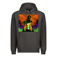 Smoke halloween witch tumbler Premium Hoodie - Jasminsmagicworld
