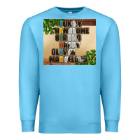 Ocean Blue fathers day Premium Sweatshirt - AdoDesignShop