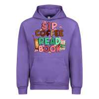 Tulip sip coffee read book Urban Hoodie - MaliasSmallBusiness