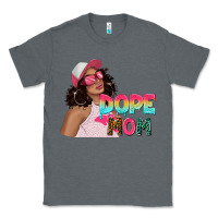 Charcoal Heather pink sunglasses afro black girl dope mom Classic Tee - texasbilliewilder