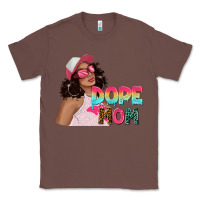 Chestnut pink sunglasses afro black girl dope mom Classic Tee - texasbilliewilder