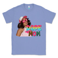 Colony Blue pink sunglasses afro black girl dope mom Classic Tee - texasbilliewilder