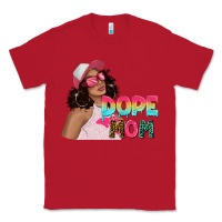 Red pink sunglasses afro black girl dope mom Classic Tee - texasbilliewilder