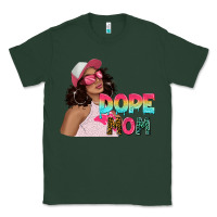 Sports Green pink sunglasses afro black girl dope mom Classic Tee - texasbilliewilder