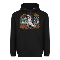 Black cowgirl Heavyweight Hoodie - SublimationCraftShop