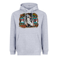 Heather Grey cowgirl Heavyweight Hoodie - SublimationCraftShop