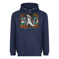 Navy cowgirl Heavyweight Hoodie - SublimationCraftShop