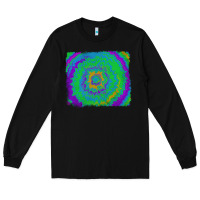 Black tie dye backround Long Sleeve Tee - RanaPortraitStore