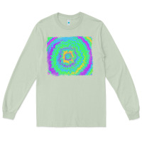 Matcha tie dye backround Long Sleeve Tee - RanaPortraitStore