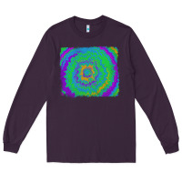 Plum tie dye backround Long Sleeve Tee - RanaPortraitStore