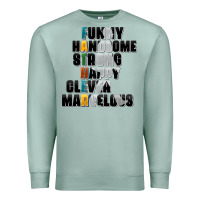Seafoam father words Premium Sweatshirt - AdoDesignShop