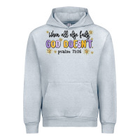 When All Else Fails God Doesnt Urban Hoodie | Teevron