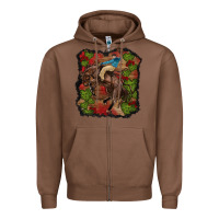 Chestnut valentine's day cowboy cactus rose Zipper Hoodie - RanaPortraitStore