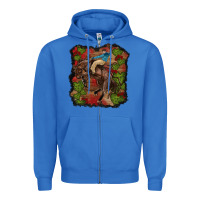 True Royal valentine's day cowboy cactus rose Zipper Hoodie - RanaPortraitStore