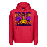 Cardinal halloween jack o'lantern tumbler Premium Hoodie - Jasminsmagicworld