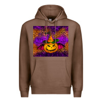 Chestnut halloween jack o'lantern tumbler Premium Hoodie - Jasminsmagicworld