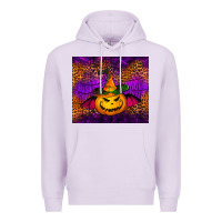 Lilac halloween jack o'lantern tumbler Premium Hoodie - Jasminsmagicworld