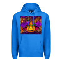 True Royal halloween jack o'lantern tumbler Premium Hoodie - Jasminsmagicworld