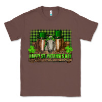 Chestnut happy st. patrick's day horses with leprechaun hat and bandana Classic Tee - RanaPortraitStore