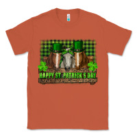 Copper happy st. patrick's day horses with leprechaun hat and bandana Classic Tee - RanaPortraitStore