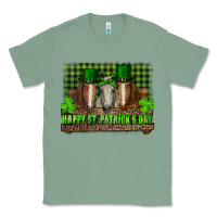 Sage happy st. patrick's day horses with leprechaun hat and bandana Classic Tee - RanaPortraitStore