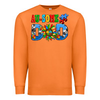 Carrot ausome autism dad Premium Sweatshirt - AdoDesignShop