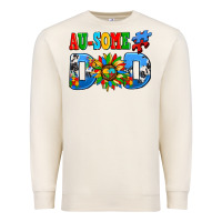 Sandshell ausome autism dad Premium Sweatshirt - AdoDesignShop