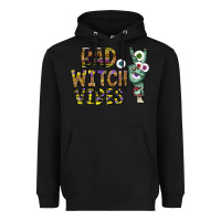 Black bad witch vibes Heavyweight Hoodie - CowhideDigitalArt