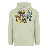 Matcha bad witch vibes Heavyweight Hoodie - CowhideDigitalArt