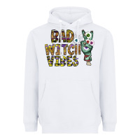White bad witch vibes Heavyweight Hoodie - CowhideDigitalArt